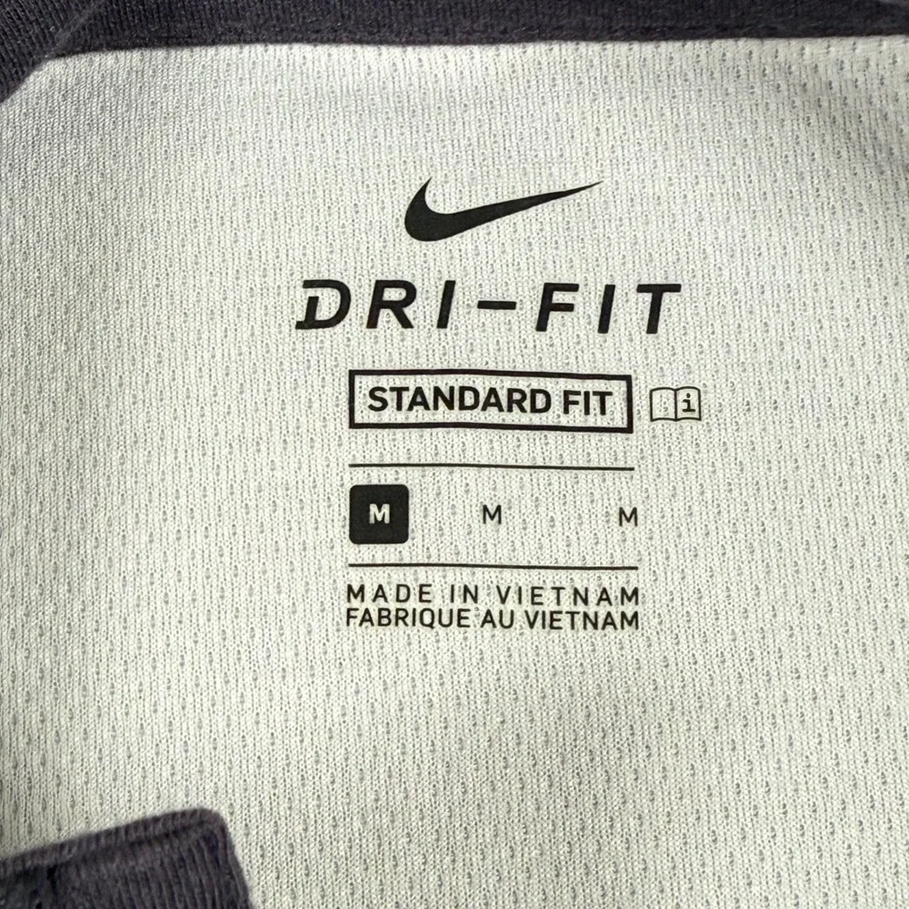 Nike Dri-FIT Pullover Medium Gray Northwestern Wildcats Lightweight L/S Men's‎